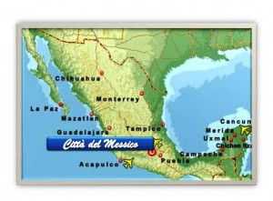 Messico Cartina Geografica